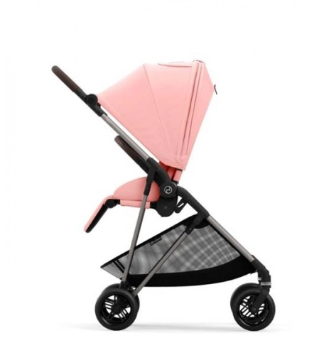 Cybex Melio Hibiscus Red / Taupe Bērnu rati 2in1