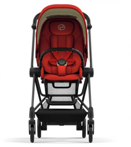 Cybex Mios 3.0 Autumn Gold Plus + Cloud Z I-Size + Matt Black frame Bērnu rati 3in1