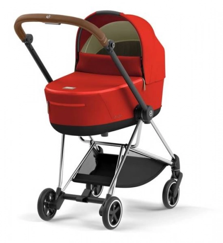 Cybex Mios 3.0 + Cloud Z2 i-Size Autumn Gold + Chrome brown frame Детская коляска 3in1