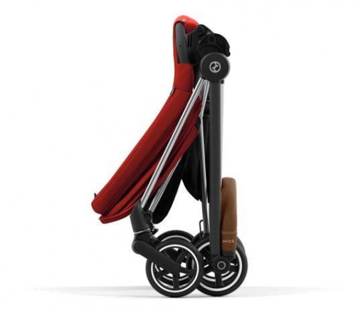 Cybex Mios 3.0 + Cloud Z2 i-Size Autumn Gold + Chrome brown frame Детская коляска 3in1