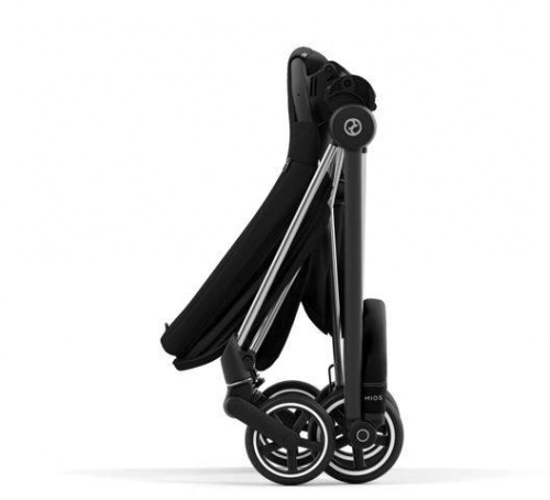 Cybex Mios 3.0 + Cloud Z2 i-Size Deep Black + Chrome black frame Детская коляска 3in1