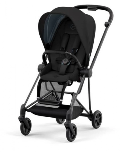 Cybex Mios 3.0 + Cloud Z2 i-Size Deep Black + Matt black frame Детская коляска 3in1