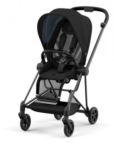 Cybex Mios 3.0 + Cloud Z2 i-Size Deep Black + Matt black frame Детская коляска 3in1