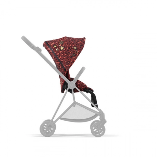 Cybex Mios 3.0 + Cloud Z2 i-Size Rosenrot Red + Rose gold frame Детская коляска 3in1