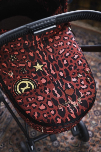 Cybex Mios 3.0 + Cloud Z2 i-Size Rosenrot Red + Rose gold frame Детская коляска 3in1