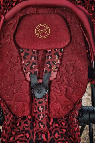 Cybex Mios 3.0 + Cloud Z2 i-Size Rosenrot Red + Rose gold frame Детская коляска 3in1