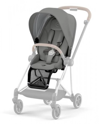Cybex Mios 3.0 + Cloud Z2 i-Size Soho Grey + Chrome brown frame Детская коляска 3in1