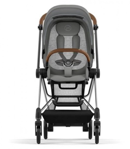 Cybex Mios 3.0 + Cloud Z2 i-Size Soho Grey + Chrome brown frame Детская коляска 3in1