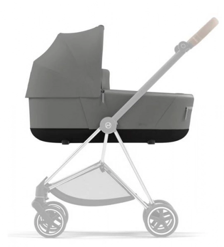 Cybex Mios 3.0 + Cloud Z2 i-Size Soho Grey + Chrome brown frame Детская коляска 3in1