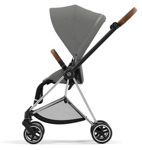 Cybex Mios 3.0 + Cloud Z2 i-Size Soho Grey + Chrome brown frame Детская коляска 3in1