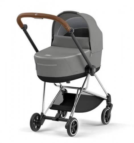 Cybex Mios 3.0 + Cloud Z2 i-Size Soho Grey + Chrome brown frame Детская коляска 3in1