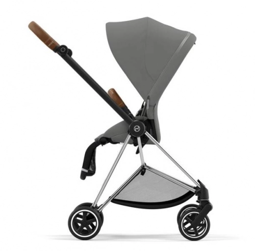 Cybex Mios 3.0 + Cloud Z2 i-Size Soho Grey + Chrome brown frame Детская коляска 3in1