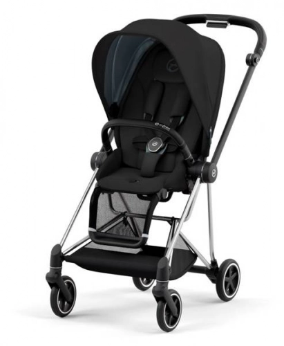 Cybex Mios 3.0 Deep Black + Cloud Z I-Size + Chrome Black frame Детская коляска 4in1