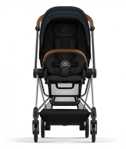 Cybex Mios 3.0 Deep Black + Cloud Z I-Size + Chrome Brown frame Детская коляска 4in1