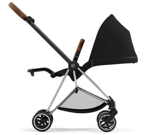 Cybex Mios 3.0 Deep Black + Cloud Z I-Size + Chrome Brown frame Детская коляска 4in1