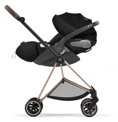 Cybex Mios 3.0 Deep Black + Cloud Z I-Size + Rose gold frame Детская коляска 4in1