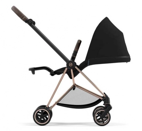 Cybex Mios 3.0 Deep Black + Cloud Z I-Size + Rose gold frame Детская коляска 4in1