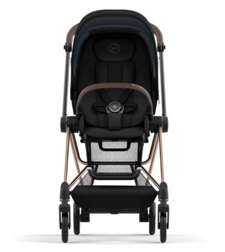 Cybex Mios 3.0 Deep Black Plus + Cloud Z i-Size + Rose gold frame Детская коляска 3in1
