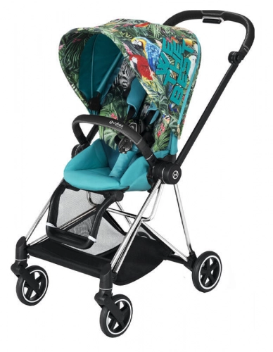 Cybex Mios 3.0 Dj Khaled + Cloud Z I-Size + Chrome Black frame Bērnu rati 4in1