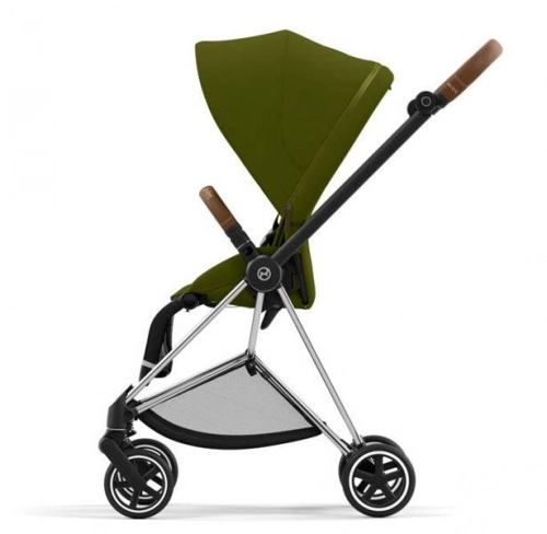 Cybex Mios 3.0 Khaki Green Plus + Cloud Z i-Size + Chrome Brown frame Детская коляска 3in1
