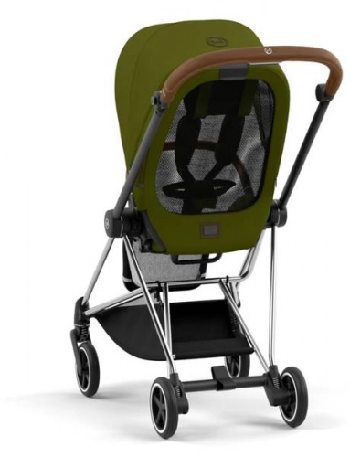 Cybex Mios 3.0 Khaki Green Plus + Cloud Z i-Size + Chrome Brown frame Детская коляска 3in1