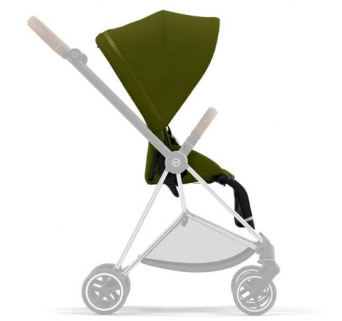 Cybex Mios 3.0 Khaki Green Plus + Cloud Z i-Size + Chrome Brown frame Детская коляска 3in1