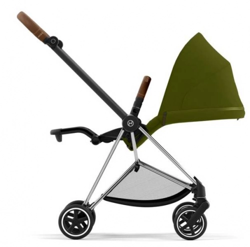 Cybex Mios 3.0 Khaki Green Plus + Cloud Z i-Size + Chrome Brown frame Детская коляска 3in1