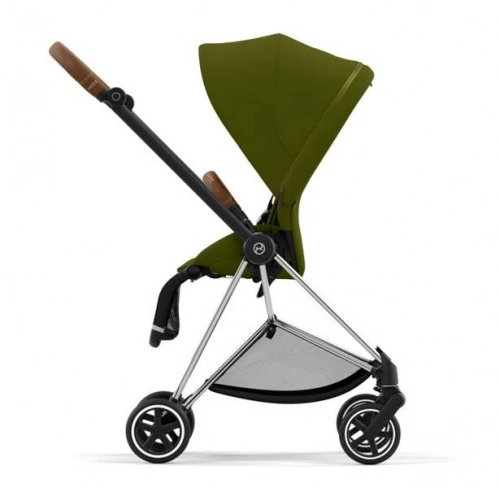 Cybex Mios 3.0 Khaki Green Plus + Cloud Z i-Size + Chrome Brown frame Детская коляска 3in1