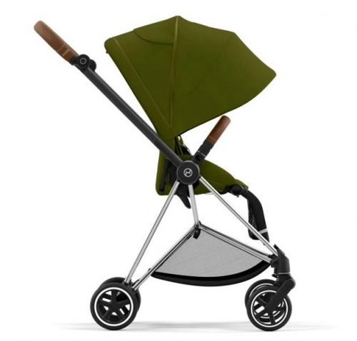 Cybex Mios 3.0 Khaki Green Plus + Cloud Z i-Size + Chrome Brown frame Детская коляска 3in1