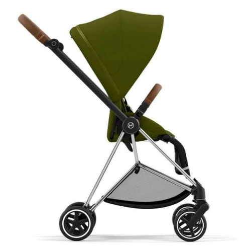Cybex Mios 3.0 Khaki Green Plus + Cloud Z i-Size + Chrome Brown frame Детская коляска 3in1