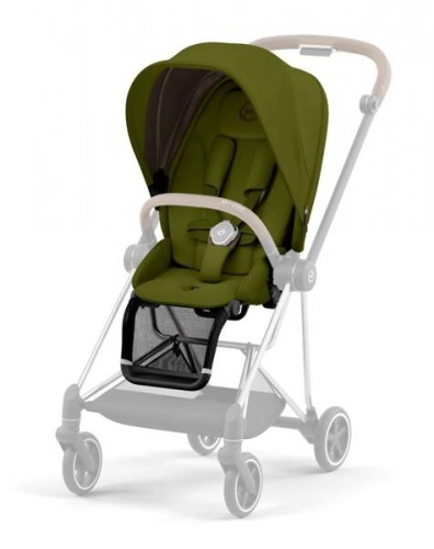 Cybex Mios 3.0 Mustard Khaki Green + Cloud Z i-Size + Matt Black frame Детская коляска 3in1
