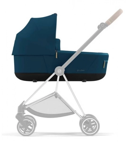 Cybex Mios 3.0 Mountain Blue + Cloud Z I-Size + Chrome Brown frame Детская коляска 4in1