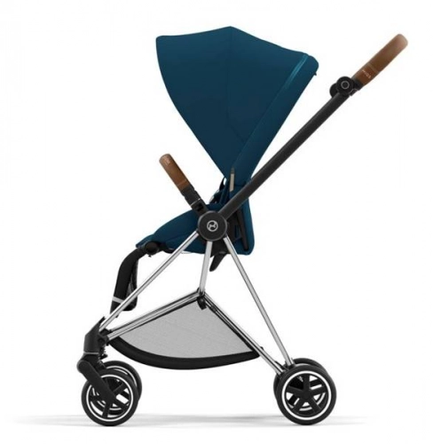 Cybex Mios 3.0 Mountain Blue + Cloud Z I-Size + Chrome Brown frame Детская коляска 4in1