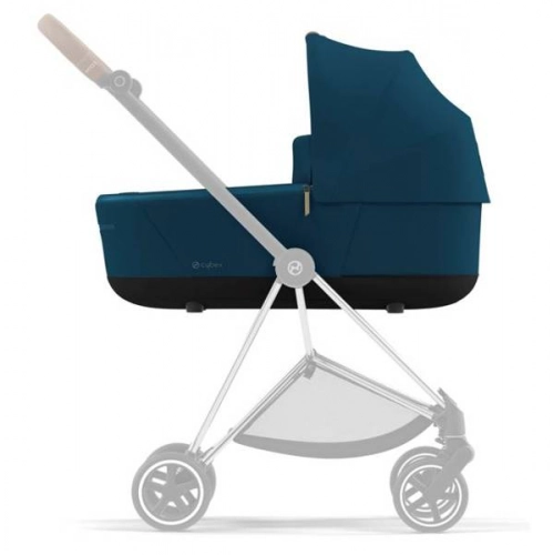 Cybex Mios 3.0 Mountain Blue + Cloud Z I-Size + Chrome Brown frame Детская коляска 4in1