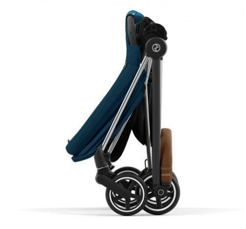 Cybex Mios 3.0 Mountain Blue + Cloud Z I-Size + Chrome Brown frame Детская коляска 4in1