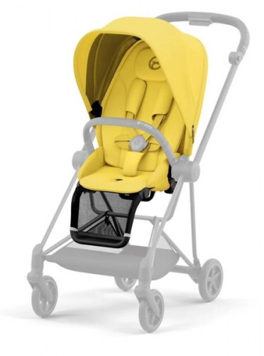 Cybex Mios 3.0 Mustard Yellow + Cloud Z I-Size + Matt Black frame Детская коляска 4in1
