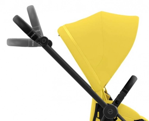 Cybex Mios 3.0 Mustard Yellow + Cloud Z I-Size + Matt Black frame Детская коляска 4in1