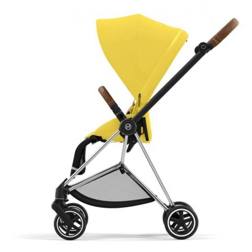 Cybex Mios 3.0 Mustard Yellow Plus + Cloud Z i-Size + Chrome Brown frame Детская коляска 3in1