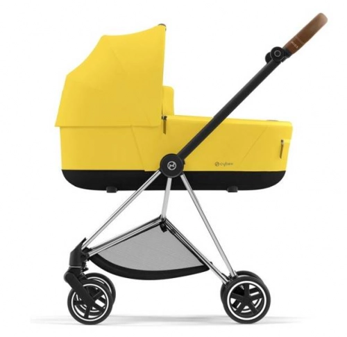 Cybex Mios 3.0 Mustard Yellow Plus + Cloud Z i-Size + Chrome Brown frame Детская коляска 3in1