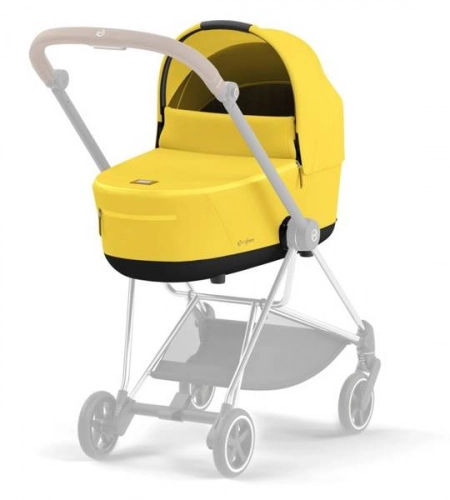 Cybex Mios 3.0 Mustard Yellow Plus + Cloud Z i-Size + Chrome Brown frame Детская коляска 3in1