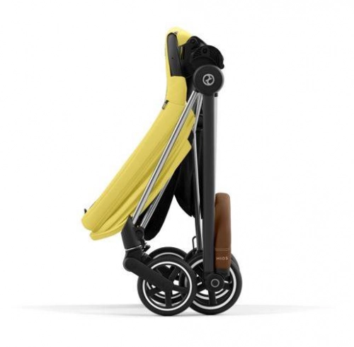 Cybex Mios 3.0 Mustard Yellow Plus + Cloud Z i-Size + Chrome Brown frame Детская коляска 3in1