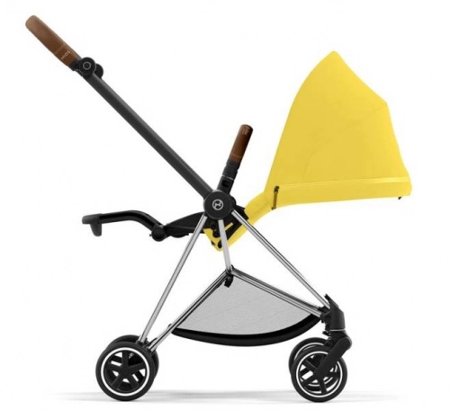 Cybex Mios 3.0 Mustard Yellow Plus + Cloud Z i-Size + Chrome Brown frame Детская коляска 3in1