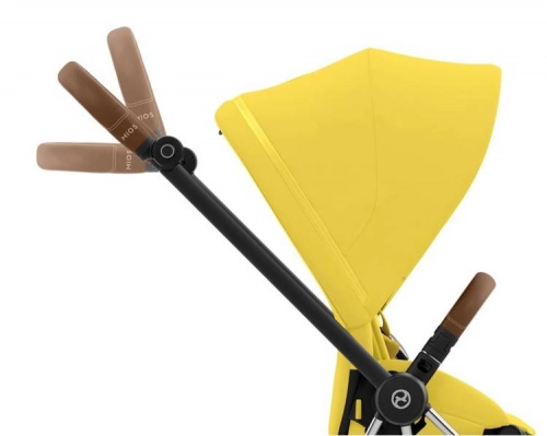 Cybex Mios 3.0 Mustard Yellow Plus + Cloud Z i-Size + Chrome Brown frame Детская коляска 3in1