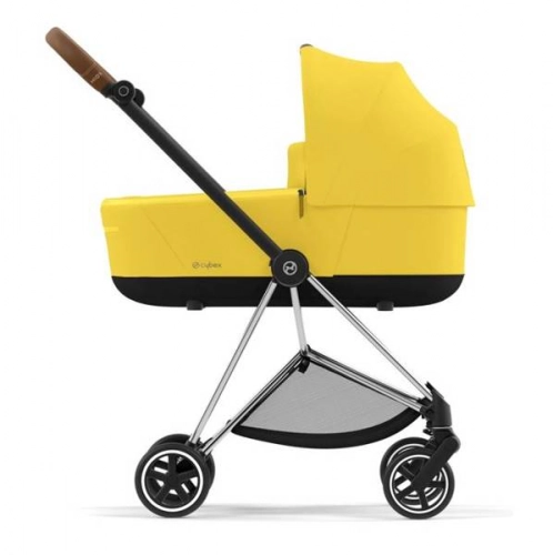 Cybex Mios 3.0 Mustard Yellow Plus + Cloud Z i-Size + Chrome Brown frame Детская коляска 3in1