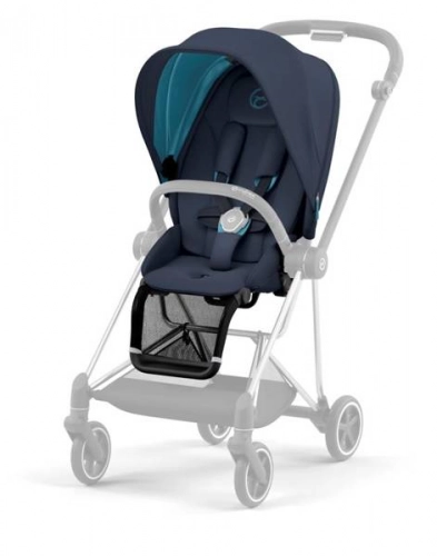 Cybex Mios 3.0 Nautical Blue + Cloud Z I-Size + Chrome Black frame Детская коляска 4in1