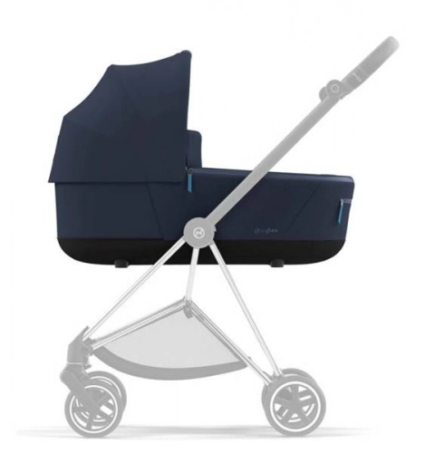 Cybex Mios 3.0 Nautical Blue + Cloud Z I-Size + Chrome Black frame Детская коляска 4in1
