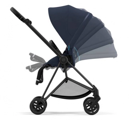 Cybex Mios 3.0 Nautical Blue + Cloud Z I-Size + Matt Black frame Детская коляска 4in1