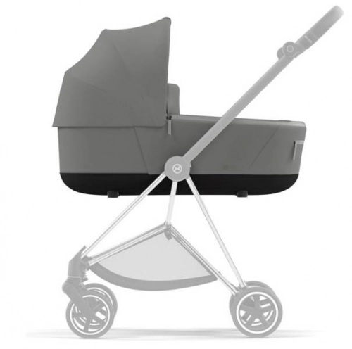Cybex Mios 3.0 Soho Grey + Cloud Z I-Size + Chrome Black frame Детская коляска 4in1
