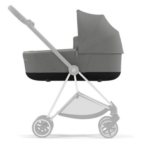 Cybex Mios 3.0 Soho Grey + Cloud Z I-Size + Chrome Black frame Детская коляска 4in1