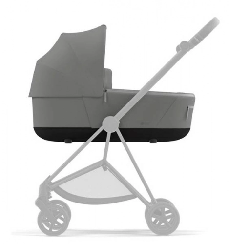 Cybex Mios 3.0 Soho Grey + Cloud Z I-Size + Matt Black frame Детская коляска 4in1